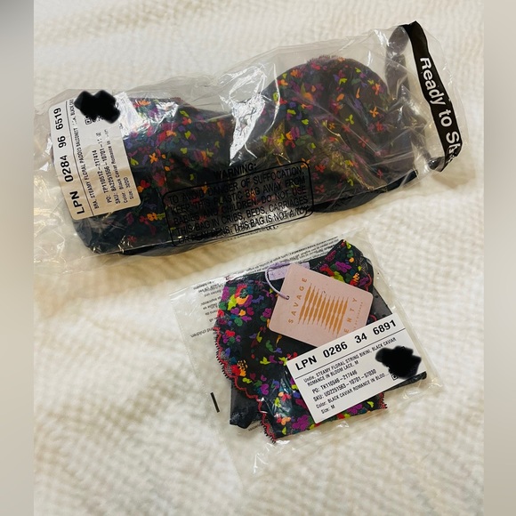 Savage X Fenty Set — “Black Caviar Romance” 🖤 - Picture 2 of 8